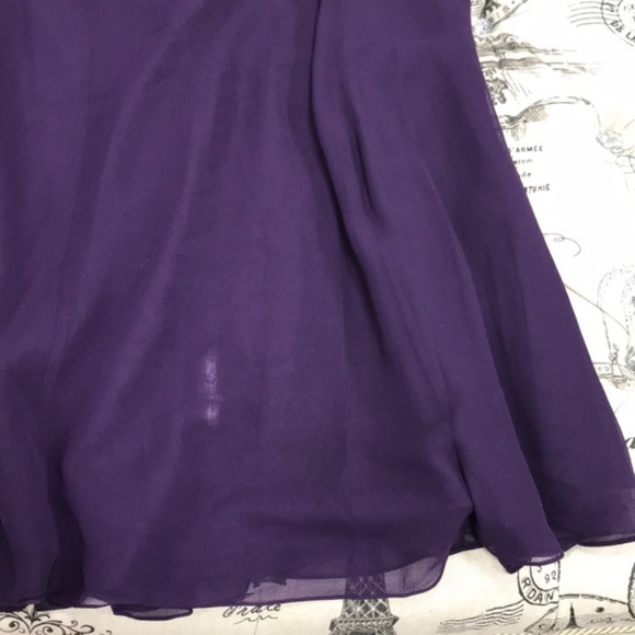 J Kara Embellished A-Line Gown and Scarf - Picture 8 of 9